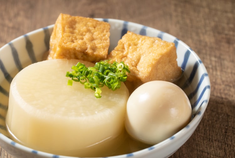 隠れ名物！おでん盛り合わせ